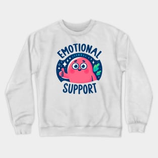 Emotional Support Crewneck Sweatshirt